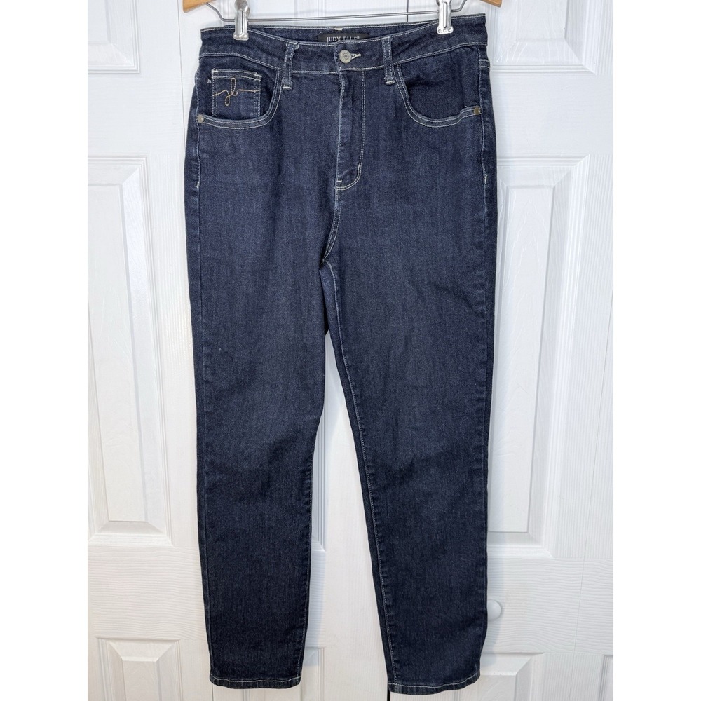Judy Blue Mom Jean Dark Wash Stretch‎ Denim Jeans Size 9/29 EUC